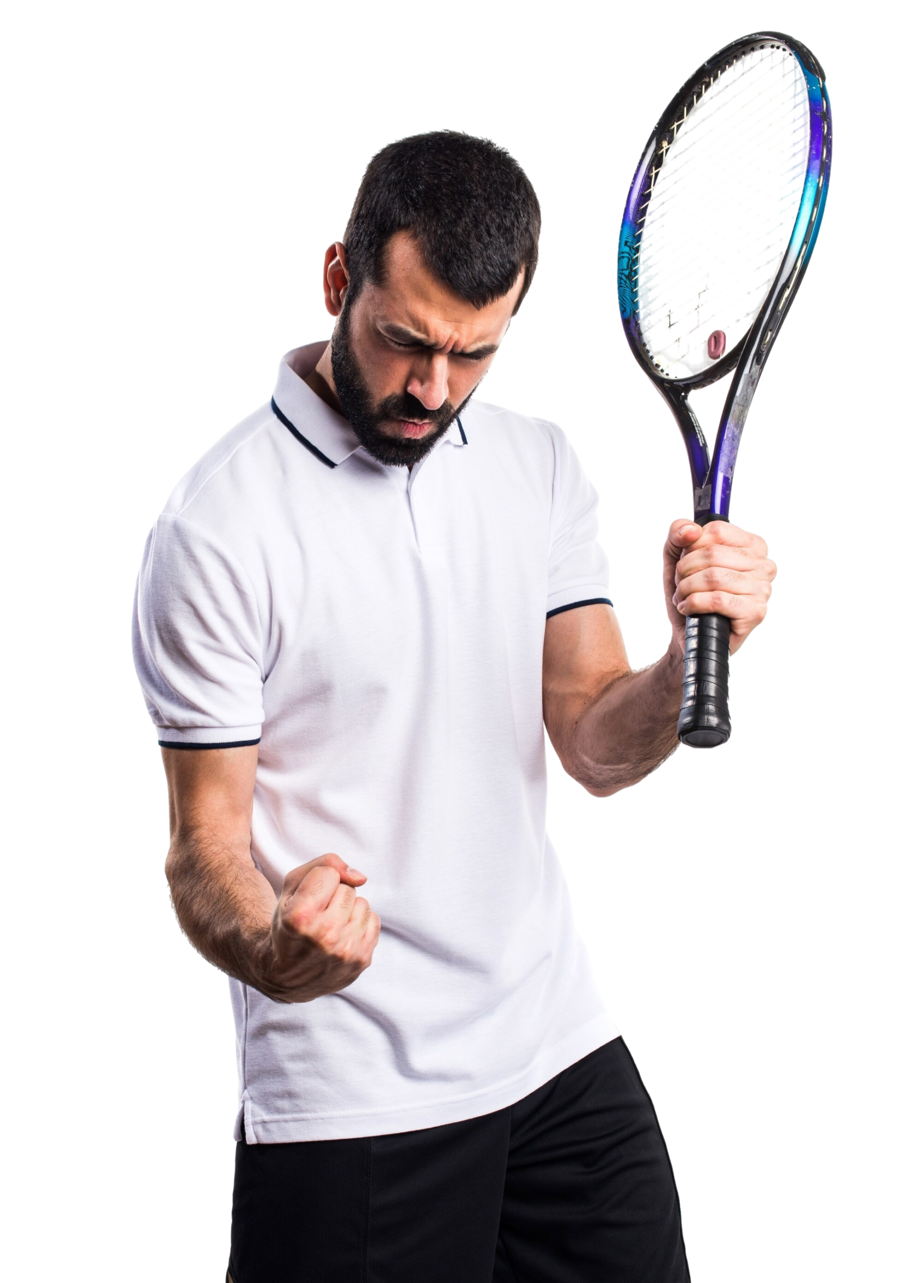 tennis player no bg